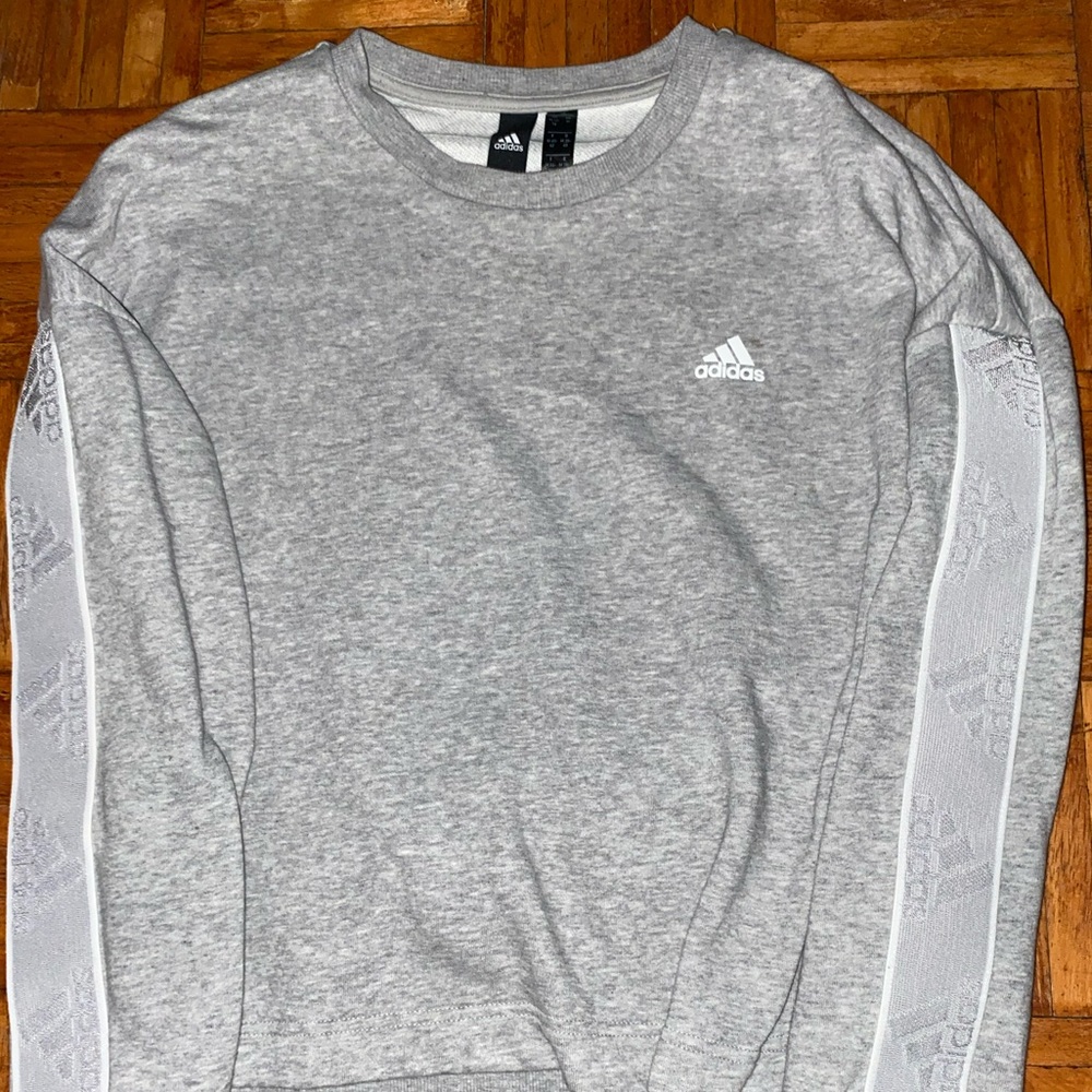 Women’s Adidas 3-Striped Crewneck